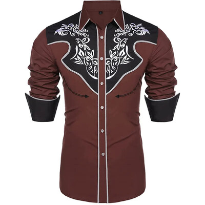 Ανδρικό πουκάμισο Νέου στυλ με μακρυμάνικο τρισδιάστατο τυπωμένο κουμπί πέτο Τρισδιάστατο ψαλιδάκι Ανδρικό πουκάμισο καλοκαιρινής μόδας υψηλής ποιότητας