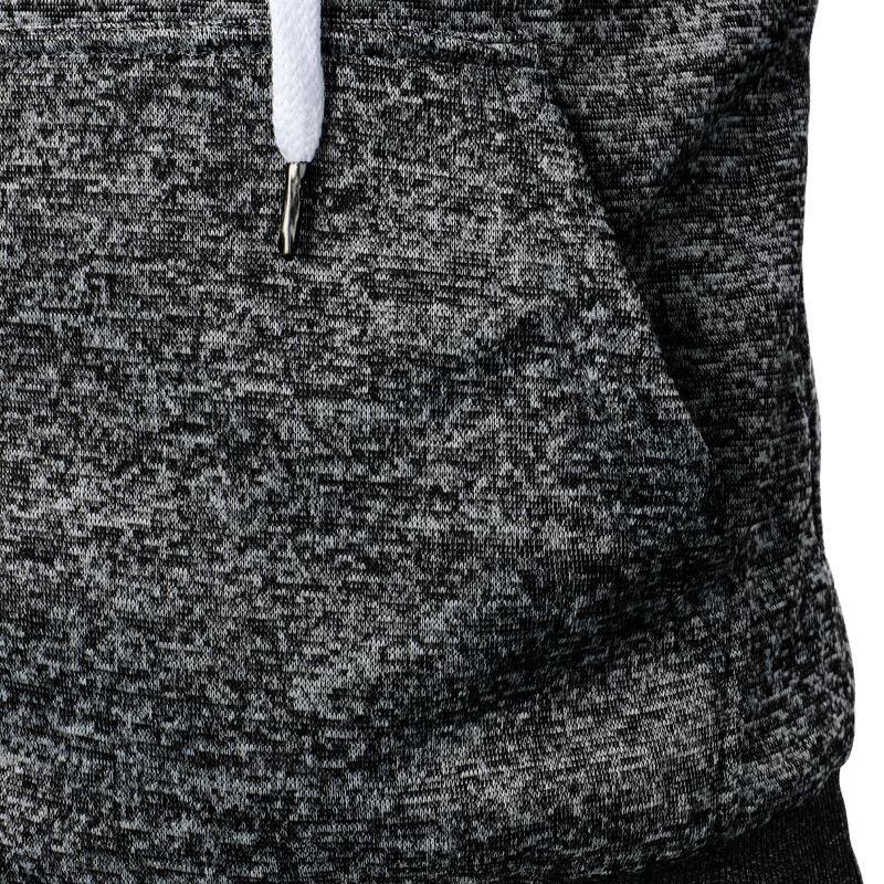 Muški jesenski i zimski jednobojni kaput s kapuljačom od flisa za sportove na otvorenom