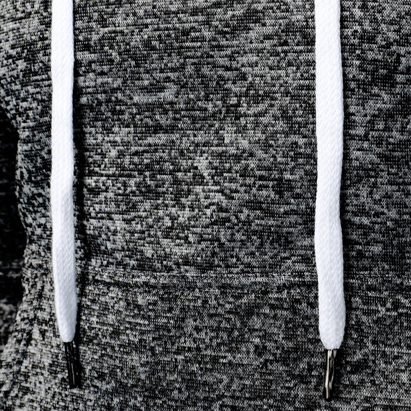 Muški jesenski i zimski jednobojni kaput s kapuljačom od flisa za sportove na otvorenom