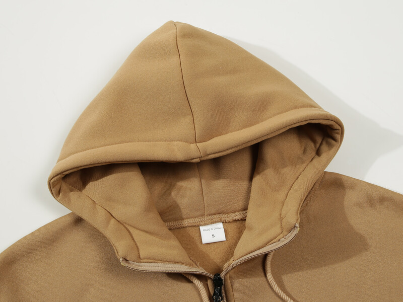 Muški novi proljetni i jesenski muški sweatshirt s kapuljačom i gornjim dijelom dugih rukava, trodijelna jednobojna majica s patentnim zatvaračem Dostupne 4 boje