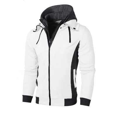 Muške trendi majice s kapuljačom Jesen Zima Deblja muška jakna s patentnim zatvaračem od flisa Vanjske jakne Teška jakna s kapuljačom za muškarce