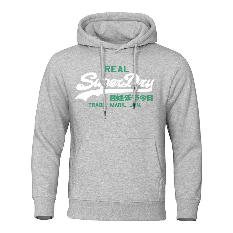 Muška majica s kapuljačom od flisa 2024. Proljeće Jesen Ulična majica s kapuljačom Modna majica s kapuljačom Ležerna hip hop muška trenerka Pulover s kapuljačom