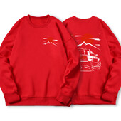 Japanski stil automobila Jdm Culture Gtr Racing Hoody muška ulična ležerna majica s kapuljačom Jesenska široka ženska majica s kapuljačom i jednostavnim flisom