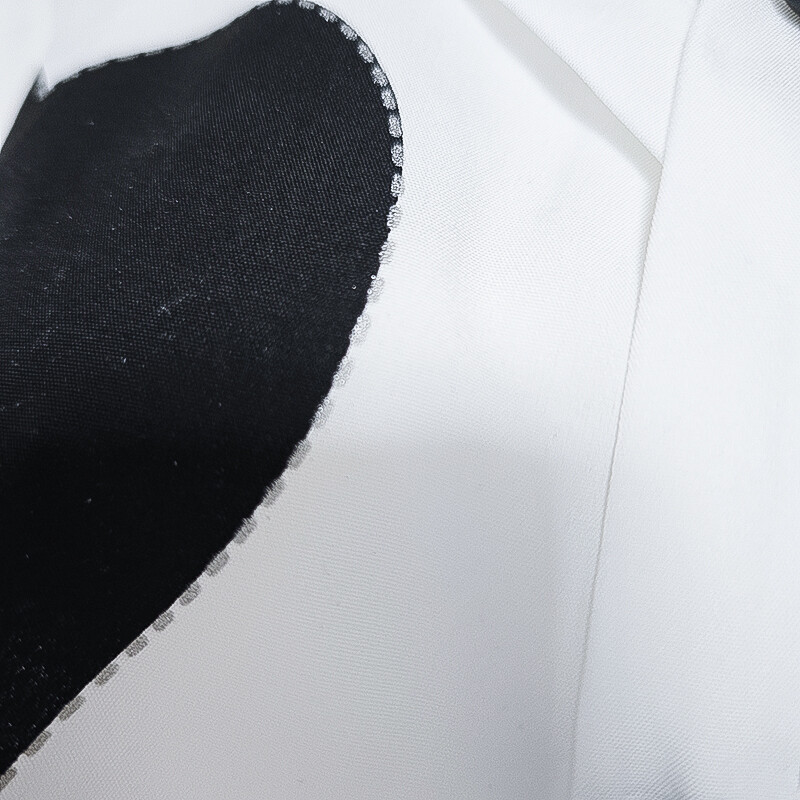 Design Rope Wearing Love Shirt 21 Jesen/zima Nova korejska široka jednoredna polo majica s ovratnikom