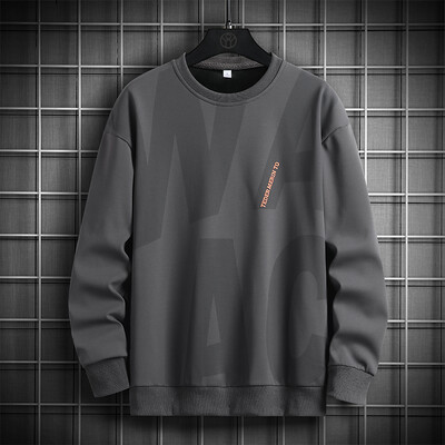 2024 8XL uus meeste dressipluus Mood Pullover vabaaja kapuuts Meeste spordirõivad kiri Sügiskapuutsid Suured Meeste Hip Hop Top