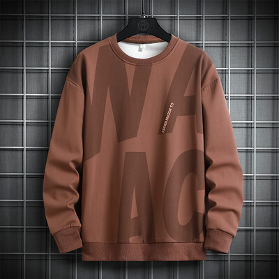 2024 8XL uus meeste dressipluus Mood Pullover vabaaja kapuuts Meeste spordirõivad kiri Sügiskapuutsid Suured Meeste Hip Hop Top