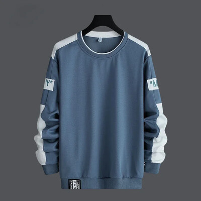 2024 Hanorac pentru bărbați Hanorace Harajuku Hip Hop Streetwear Ocazional Pulover pentru bărbați Hanorace de primăvară toamnă Patchwork Reparare