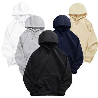 Hanorace de buzunar de culoare solidă pentru bărbați și femei, sport de toamnă, iarnă, hanorace de fitness, modă, pulover casual, multicolor