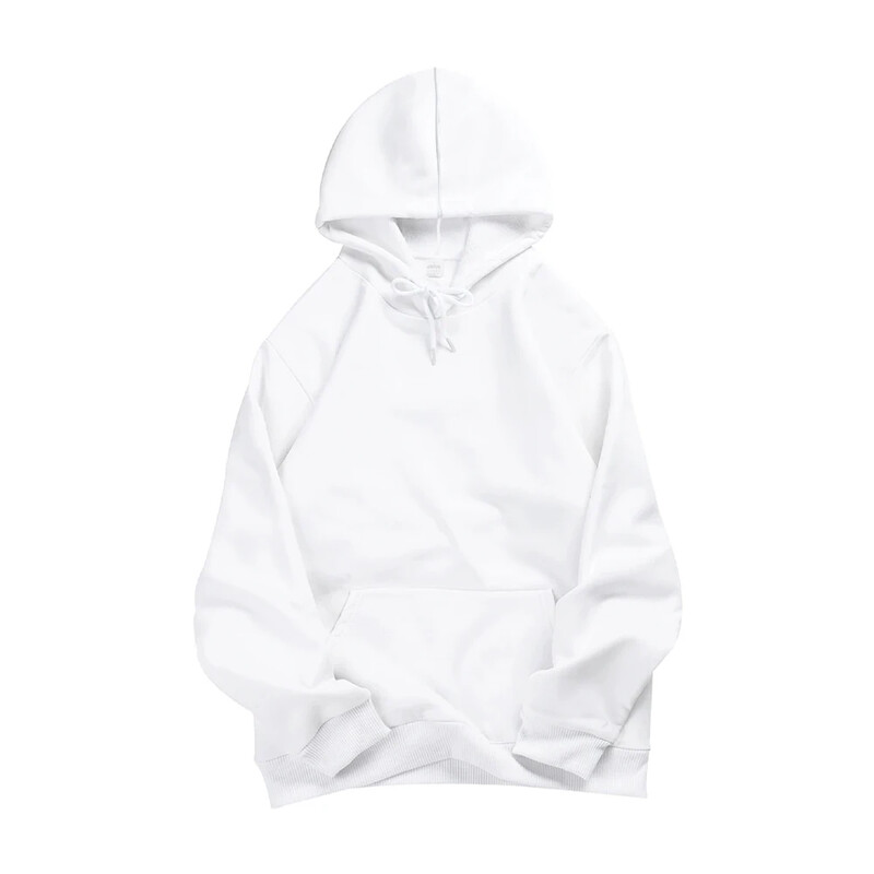 Muške i ženske jednobojne majice s kapuljačom s džepovima Jesen Zima Sportske majice za fitness Modni ležerni pulover od flisa Više boja