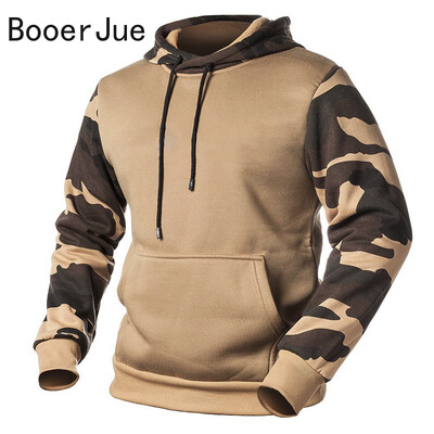 Punk odjeća, modna vojno zelena, muška, vojna kamuflažna majica s kapuljačom, majica s kapuljačom, muška kamuflažna majica s kapuljačom, hip hop ulična odjeća, vrhunska robna marka