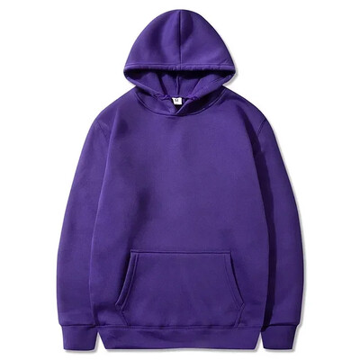 Hoodies Sweatshirts Ženska moda Jednobojna Jesen Proljeće Hip Hop Hoody Hoody Ulična odjeća Muškarci Preveliki pulover Ležerne majice