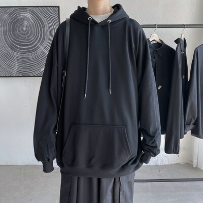 Μόδα ανδρικά φούτερ 2023 Άνοιξη φθινόπωρο Hip Hop Ανδρικά πουλόβερ Φούτερ Ανδρικά φούτερ με κουκούλα Ανδρικά μονόχρωμα φούτερ