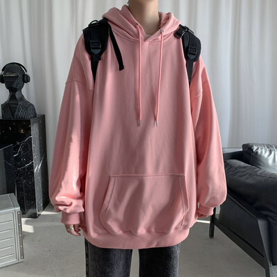 Μόδα ανδρικά φούτερ 2023 Άνοιξη φθινόπωρο Hip Hop Ανδρικά πουλόβερ Φούτερ Ανδρικά φούτερ με κουκούλα Ανδρικά μονόχρωμα φούτερ