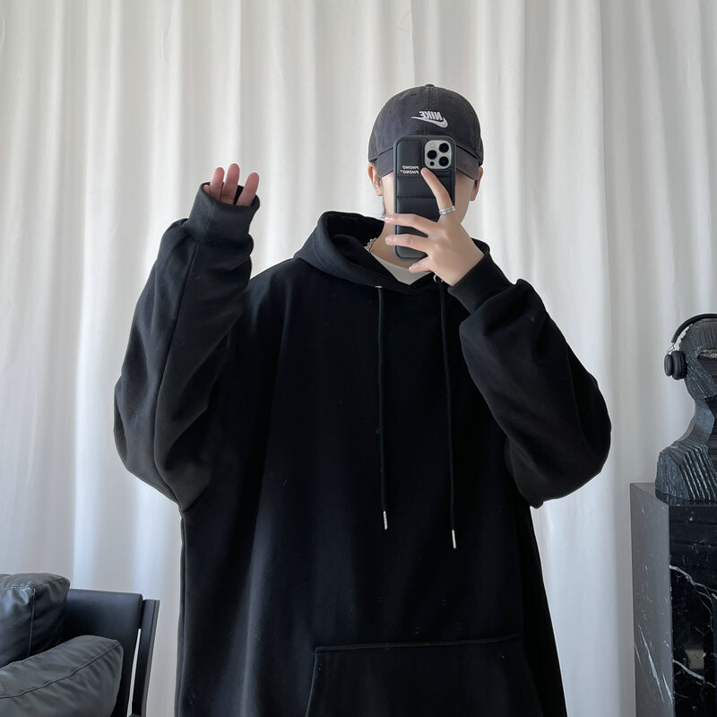 Μόδα ανδρικά φούτερ 2023 Άνοιξη φθινόπωρο Hip Hop Ανδρικά πουλόβερ Φούτερ Ανδρικά φούτερ με κουκούλα Ανδρικά μονόχρωμα φούτερ