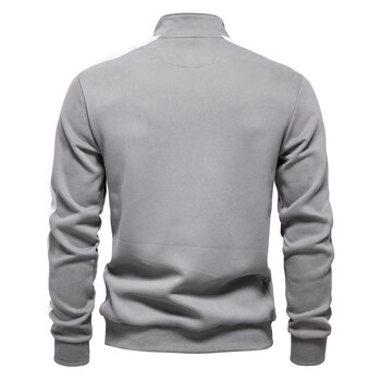 AIOPESON Ανδρικά συνονθύλευμα Quarter Zip Φούτερ από βαμβακερό μείγμα Ελαφρύ, καθημερινό αθλητικό πουλόβερ φούτερ για άνδρες