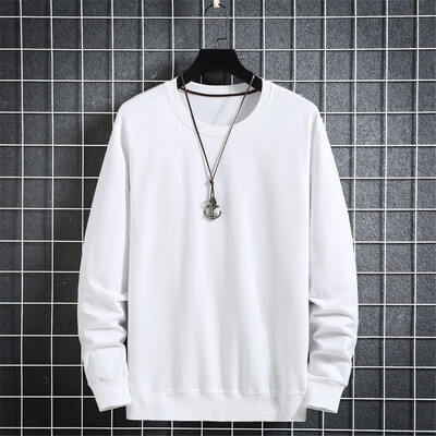 Ühevärvilised dressipluusid Meeste 10XL Suures suuruses dressipluus Kevad-Sügislik dressipluus Meeste Soliidne Pullover Suur suurus 10XL