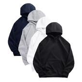 Muška jednobojna, ležerna majica s kapuljačom, velika majica s patentnim zatvaračem Uparene majice s kapuljačom i majice s kapuljačom, ženske muške majice s kapuljačom