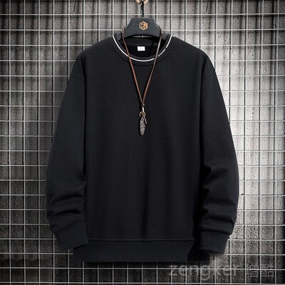 jesen novi muški pulover velikih veličina s dugim rukavima trend ležerna jakna velike veličine muška široka muška odjeća oversize 8XL 7XL 6XL