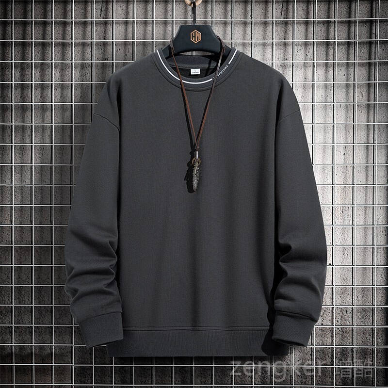 jesen novi muški pulover velikih veličina s dugim rukavima trend ležerna jakna velike veličine muška široka muška odjeća oversize 8XL 7XL 6XL