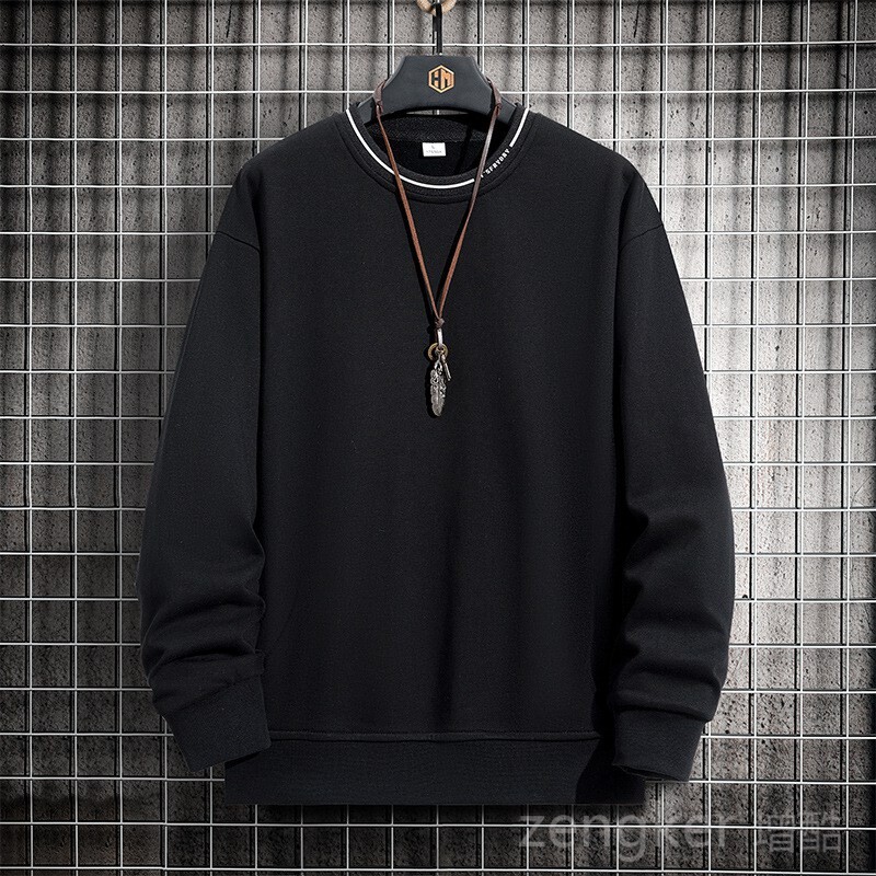 jesen novi muški pulover velikih veličina s dugim rukavima trend ležerna jakna velike veličine muška široka muška odjeća oversize 8XL 7XL 6XL