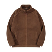 Sügis- ja talv 2023 meeste jope vintage lambalihast, ülilaht paarimantel