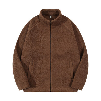 Sügis- ja talv 2023 meeste jope vintage lambalihast, ülilaht paarimantel