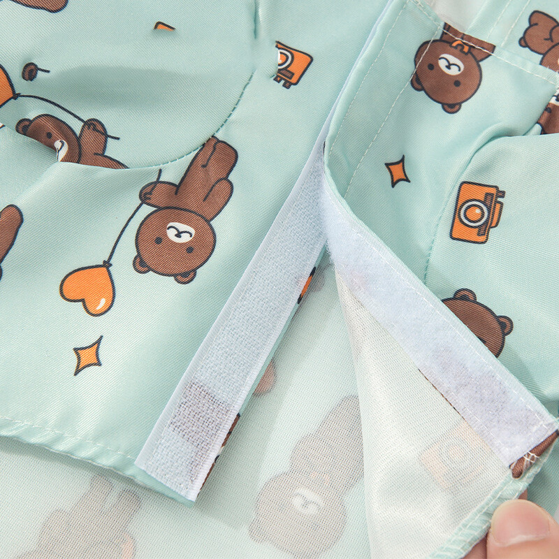 Pelernă de ploaie pentru câini cu desene animate Haine impermeabilă pentru câini pentru câini de talie mică, mijlocie, în aer liber, jachetă de ploaie pentru cățeluș, articole pentru animale de companie