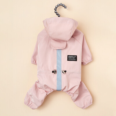 Αδιάβροχο αδιάβροχο σκύλου Ανακλαστικό με κουκούλα αδιάβροχο μπουφάν για κατοικίδια Σαλοπέτα Μικρά σκυλιά για εξωτερικούς χώρους Γαλλικό μπουλντόγκ Τσιουάουα