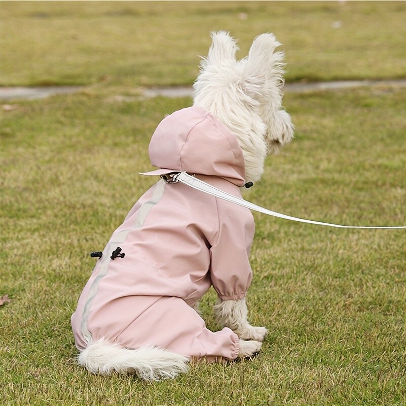Kabanica za pse, reflektirajuća vodootporna odjeća za kućne ljubimce za čivavu, maltezer, kišna kabanica, kombinezon za male srednje pse, kabanica, kombinezon za pse