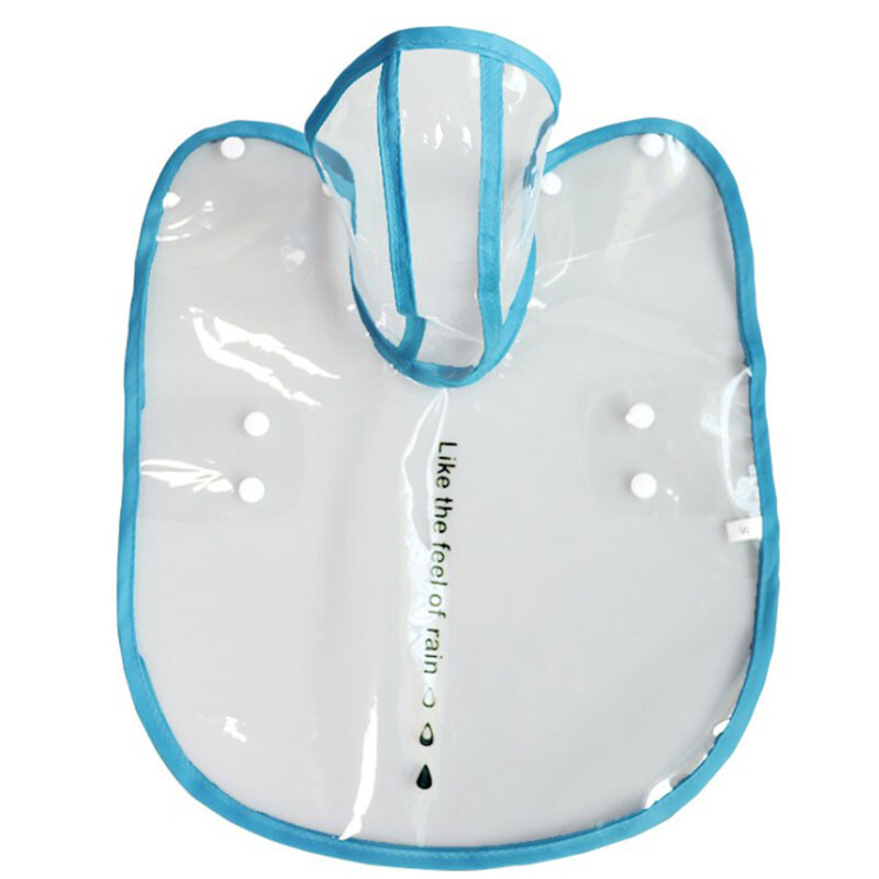 Pelernă de ploaie transparentă pentru câini, impermeabilă și la modă, PU pentru animale de companie, câine de talie mică și medie, câine cu două picioare, haină de ploaie nouă pisică