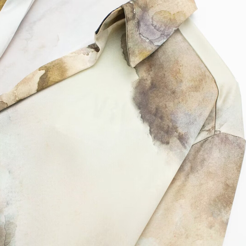 Tangada naiste prinditud pikkade varrukatega särk 2024 Moodsad naiste pluustopid 3H084