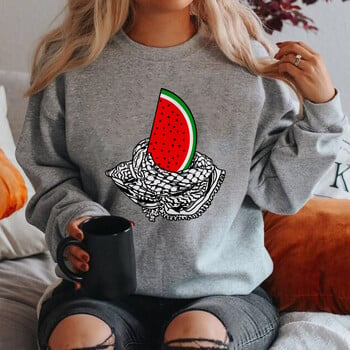 This Is Not A Watermelon Суичър Peace and Love Суичър Ceci N\'est Pas Une Pastèque Суичъри Унисекс Streetwear Пуловери