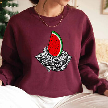 This Is Not A Watermelon Суичър Peace and Love Суичър Ceci N\'est Pas Une Pastèque Суичъри Унисекс Streetwear Пуловери