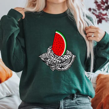 This Is Not A Watermelon Суичър Peace and Love Суичър Ceci N\'est Pas Une Pastèque Суичъри Унисекс Streetwear Пуловери