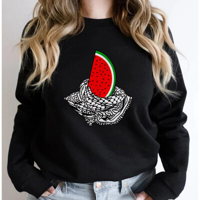 This Is Not A Watermelon Суичър Peace and Love Суичър Ceci N`est Pas Une Pastèque Суичъри Унисекс Streetwear Пуловери