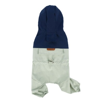 Vodootporni kaput za pse, vjetrobran, prozračne vodootporne kabanice za pse s priključkom za vuču, poliester, reflektirajući kaput za pse s kapuljačom