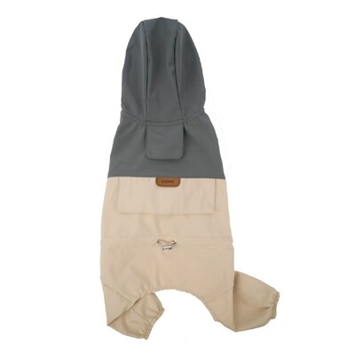 Vodootporni kaput za pse, vjetrobran, prozračne vodootporne kabanice za pse s priključkom za vuču, poliester, reflektirajući kaput za pse s kapuljačom