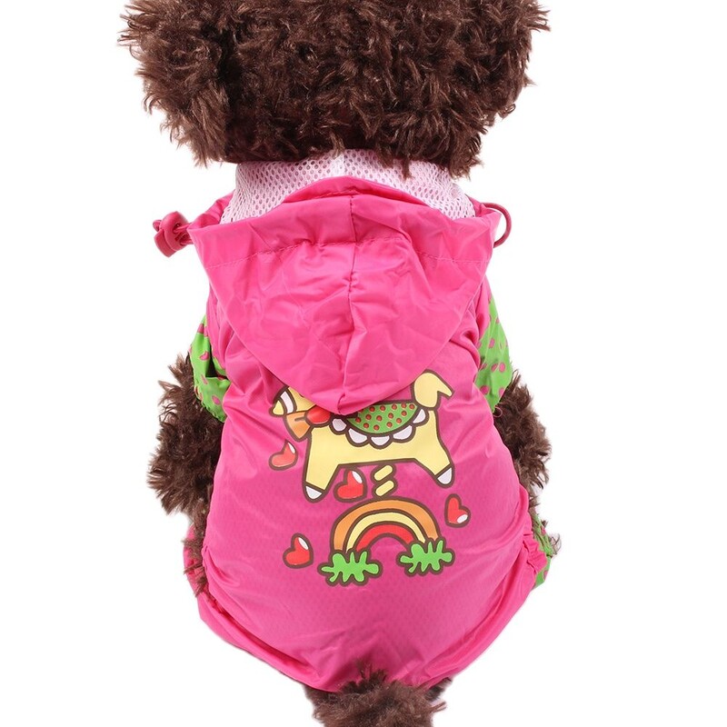 Αδιάβροχο φόρμα για σκύλους κατοικίδιων ζώων, αδιάβροχη στολή, ένδυση για σκύλους, γάτες, μικρό, μεσαίο μεγάλο