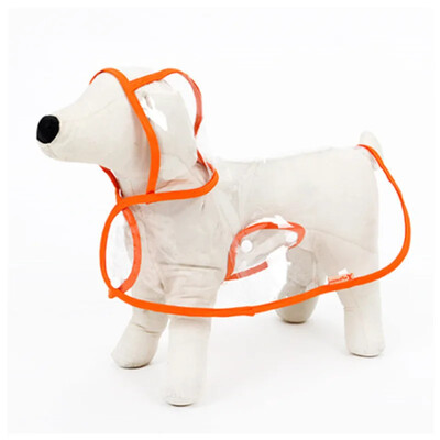 Prozirna kabanica za kućne ljubimce Kišna jakna Vodootporna kaput za kućne ljubimce za Samll Slatke srednje velike pse Teddy Shiba Pončo za pse za šetnju na otvorenom Odjeća za kućne ljubimce