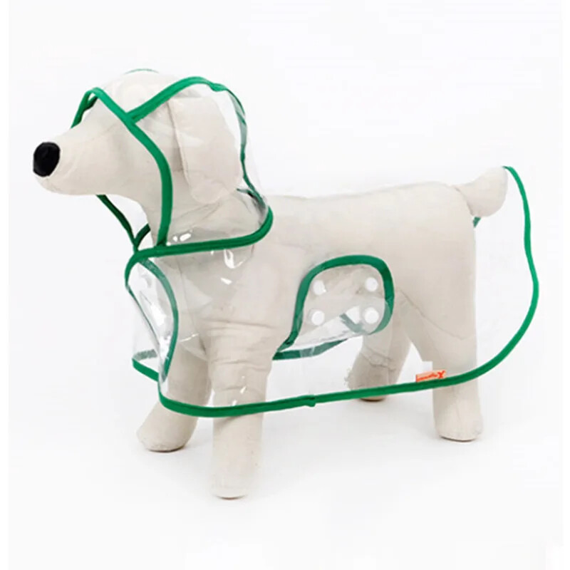 Prozirna kabanica za kućne ljubimce Kišna jakna Vodootporna kaput za kućne ljubimce za Samll Slatke srednje velike pse Teddy Shiba Pončo za pse za šetnju na otvorenom Odjeća za kućne ljubimce