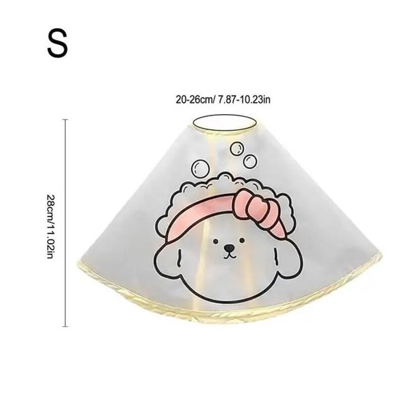 Ρούχα για σκύλους για κατοικίδια Ρούχα μανδύα κούρεμα μανδύα για σκύλους γάτες δάκρυ Περιποίηση προσώπου Αδιάβροχο αδιάβροχο ύφασμα κάπα Προμήθειες για κατοικίδια