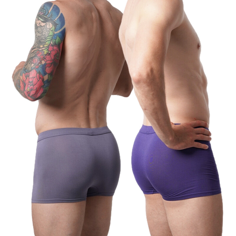 Modalno bešavno muško donje rublje Muške sportske boksačice srednjeg struka Udobne donje gaće Prozračne 2XL-9XL široke debele boksačice velikih veličina