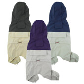 Vodootporna odjeća za pse Kabanica koja blokira boje Meka nepropusna jakna od poliestera za male pse Odjeća za štene Perro Abrigo