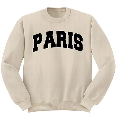 Ženska proljetna i jesenska široka majica sa zabavnim printom slova, padajućim rukavima na ramenima, pulover bez šešira Ležerne kratke majice