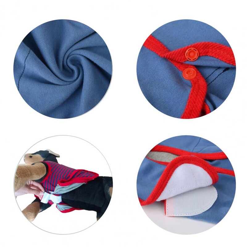 Odijelo za sterilizaciju kućnih ljubimaca Prevencija infekcija Ispis pruga Odjeća za odvikavanje mačaka Kućni ljubimac Mačka Pas Odjeća za kirurški oporavak Kućni ljubimac