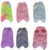 Tüdrukute lemmikloomade koerte pidžaamad kutsika kassi riided mähitud kõhuga koerte kombinesooni pidžaama väikestele koertele Chiwawa lemmikloomade spordidressid pidžaamad PJS XXS