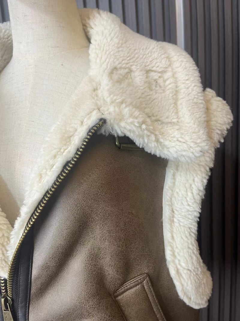 UNIZERA 2023 Jesen/Zima Novi proizvod Nova ženska modna ležerna majica bez rukava s polo izrezom i patentnim zatvaračem u tri boje od flisa