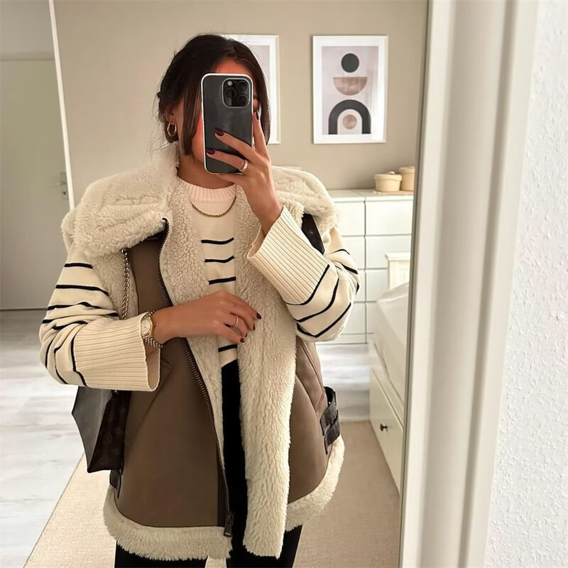 UNIZERA 2023 Jesen/Zima Novi proizvod Nova ženska modna ležerna majica bez rukava s polo izrezom i patentnim zatvaračem u tri boje od flisa