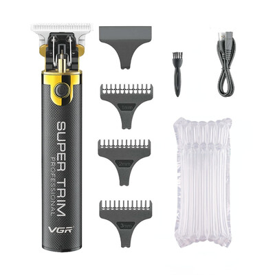 Trimmer VGR T9 Mașină profesională de tuns păr, fără fir, reîncărcabilă, pentru bărbați V 082