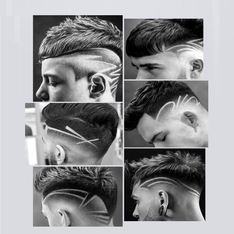 Kemei KM-1071 električni aparat za šišanje UBS punjivi bežični trimer za bradu, muški moćni električni alat za šišanje